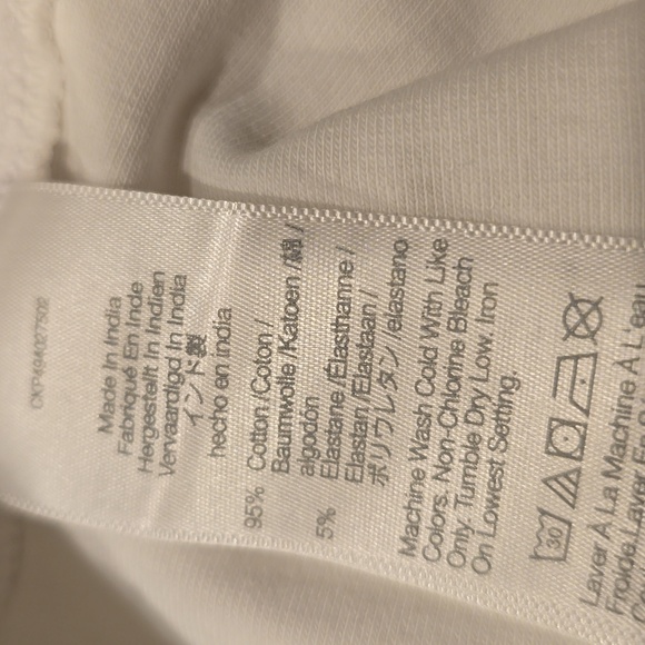 Madewell Ribbed Button-Front Cardigan white XS $55 - Picture 8 of 11